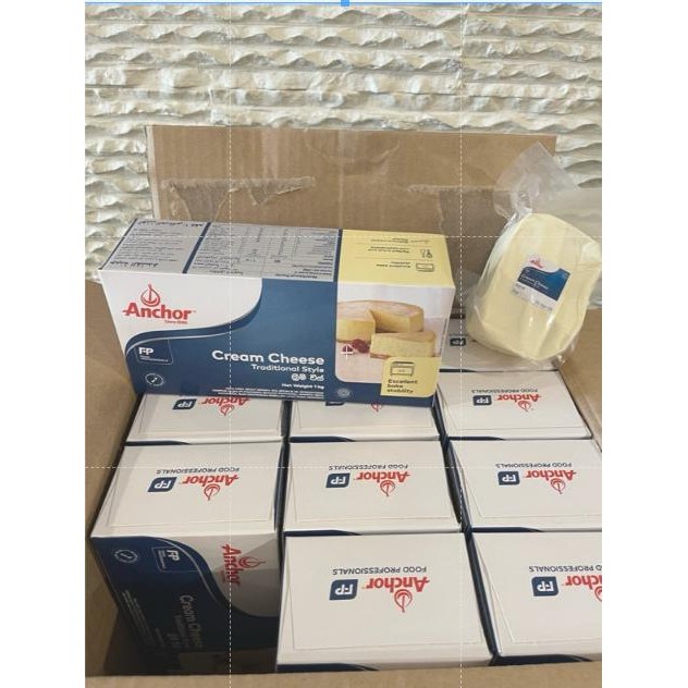 

Anchor Cream Cheese Repack 250/500Gr/1Kg Terlaris