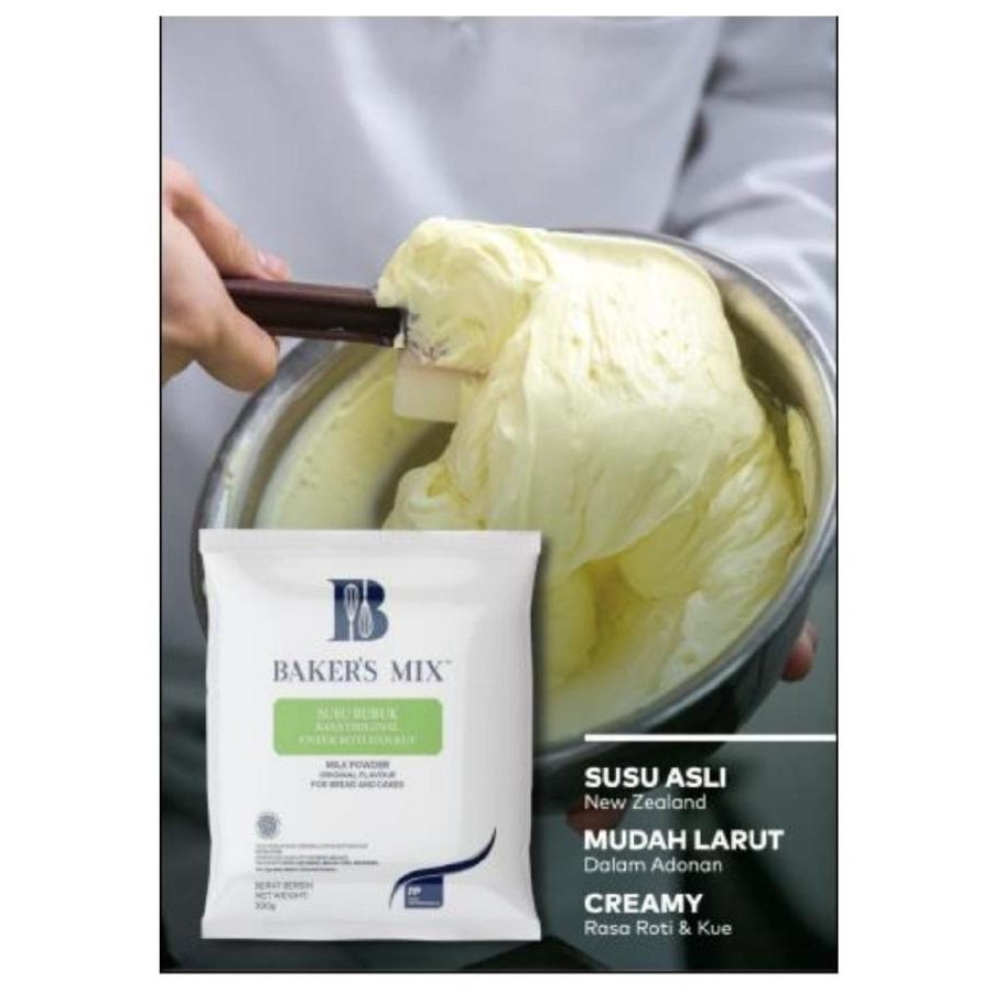 

Baker'S Mix (Fontera) Susu Bubuk Full Cream Untuk Kue Dan Roti 500 Gr Promo