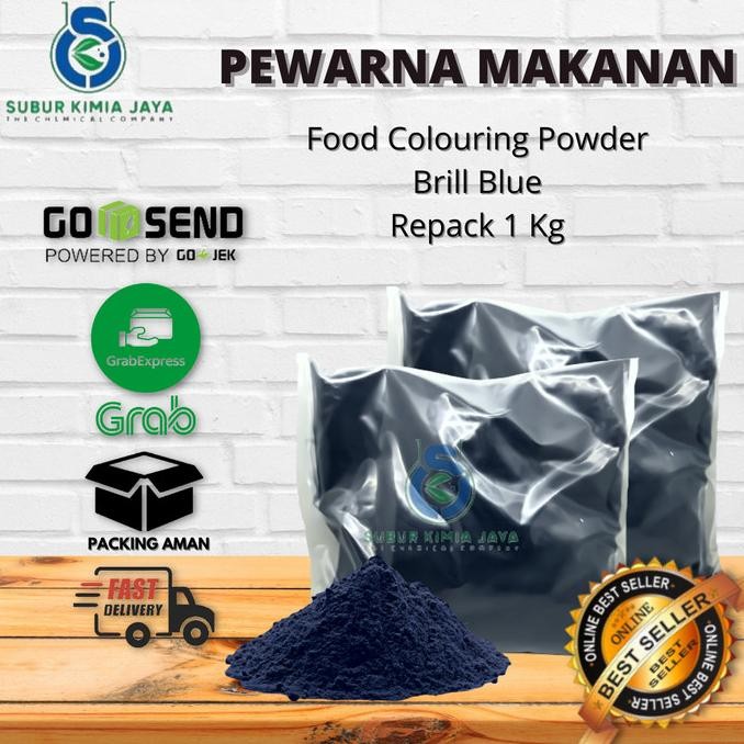 

Ready Pewarna Makanan Brill Blue Light 1 Kg
