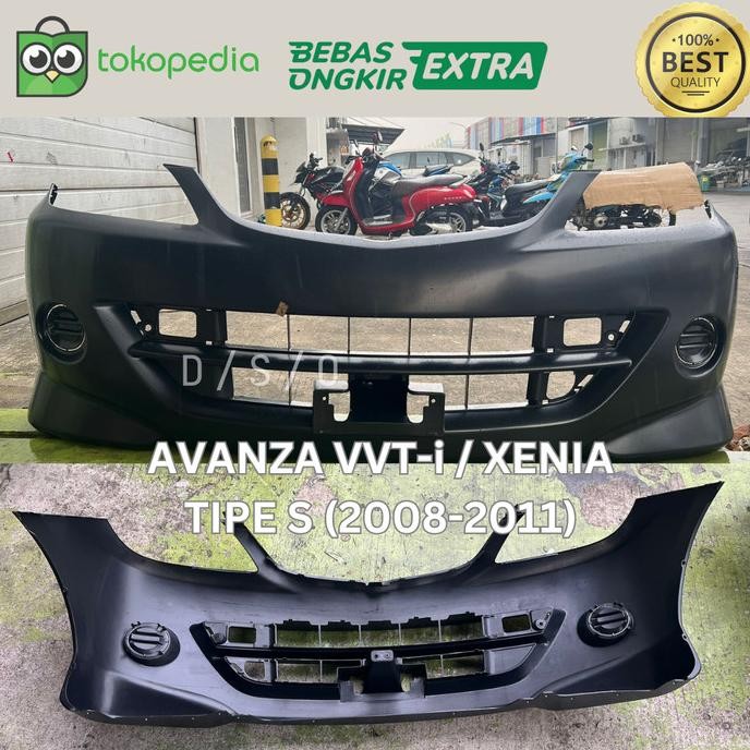 BUMPER DEPAN AVANZA 2008 2009 2010 TIPE S XENIA SPORTY BARU IMPORT