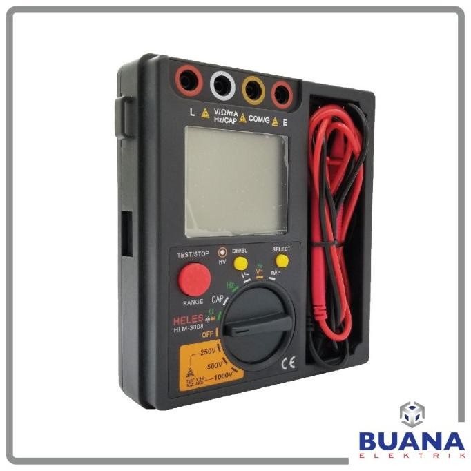 alat merger Heles / MultiTester Digital - Digital Insulation Resistance Tester & Multimeter - Merger