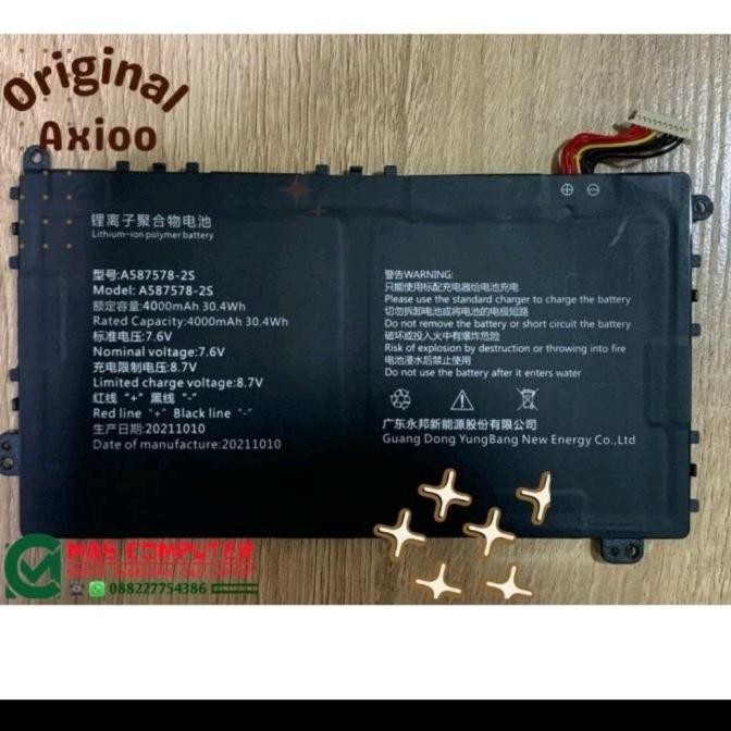 Baterai Axioo Mybook 14F Pn1308 Pn1308P/21L0M Nbax21L Original New Stok
