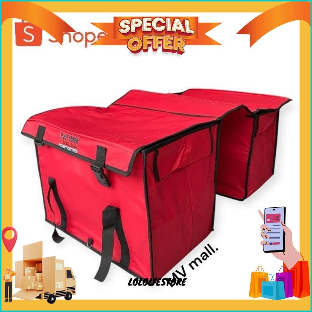 Tas Motor Belakang | Ronjot Motor Anti Air | Tas Paket | Tas Obrok Motor Cod