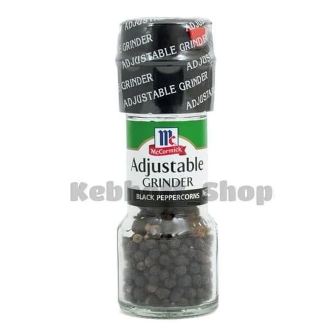 

Siap Kirim mccormick mc cormick blackpepper black pepper grinder 28gr lada hitam