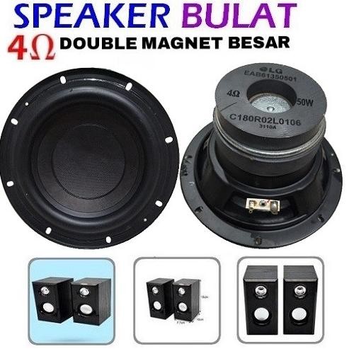Speaker HI-FI 6Inch 200W Audio Subwoofer Double Magnet 4Ohm 6" 200Watt