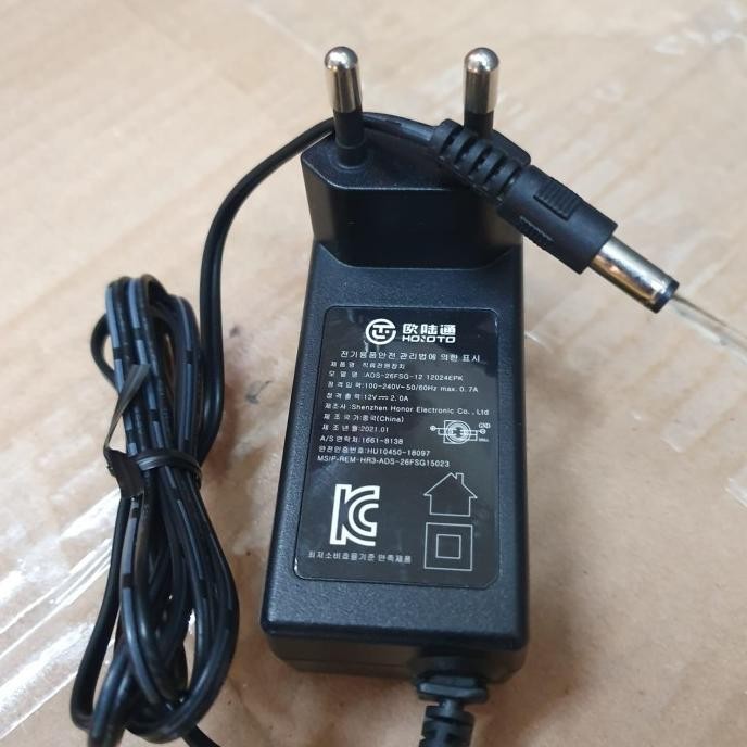 Adaptor 2A 12V Hikvision / Dahua / Hilook Ori Adaptor Dvr / Cctv Hikvision Ori Adaptor Hoioto / Hiot