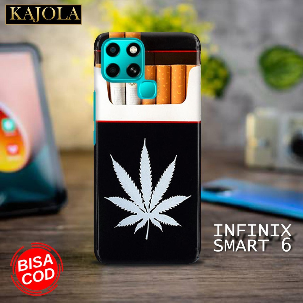 Case Infinix Smart 6 - Casing infinix smart 6 - KAJOLA - Fashion Case ROKOK - Silicon Infinix smart 