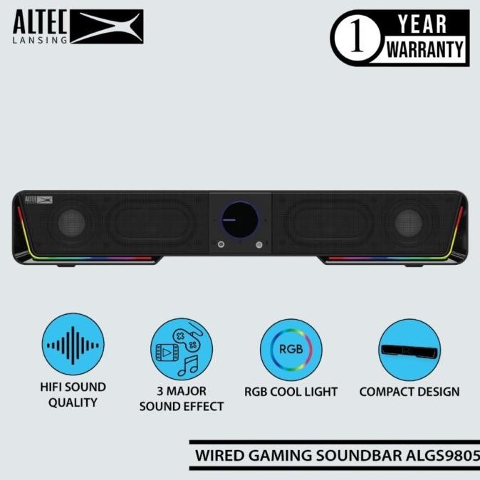 Speaker Altec Lansing Soundbar ALGS9805