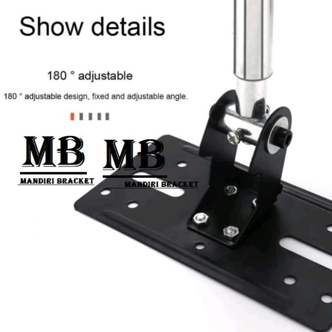 Bracket Speaker Dinding bs-438f Breket Salon Spiker Bahan Full Besi Bracket Speaker fahrenheit BS 43