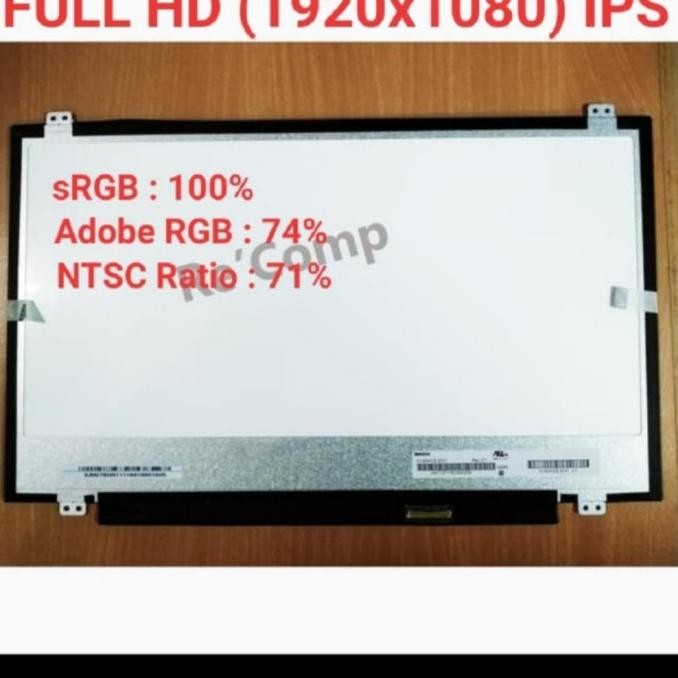 Led Lcd Lenovo Thinkpad T440P 14 Inch Full Hd Ips High Srgb New Stok