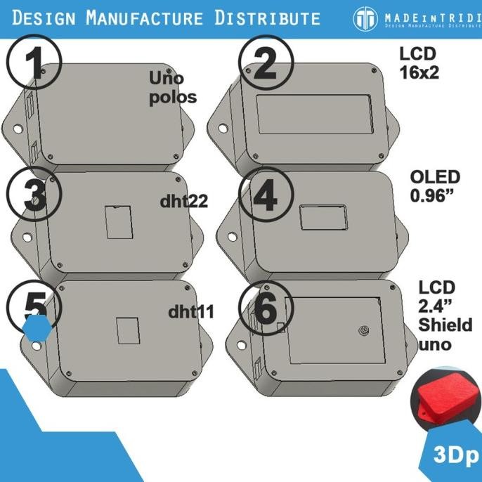 Kotak Project Electronic Box Elektronik Case Diy Arduino Casing New Stok