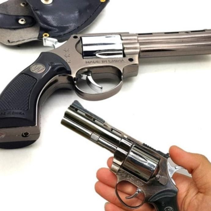 pistol korek api full besi