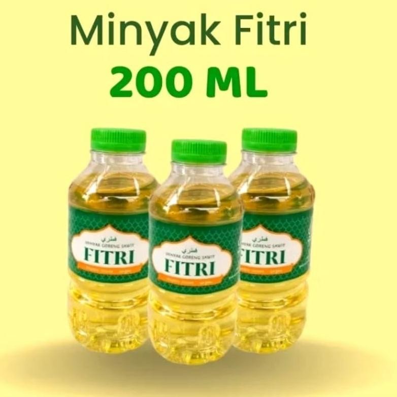 

1 Krat[24pcs] Minyak Goreng Sawit Fitri 200ml Jernih Grosir Murah Trerlaris