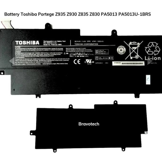 Baterai Toshiba Dynabook R631 R632 R632/F Pa5013 Portege Z830 Z835 New New Stok
