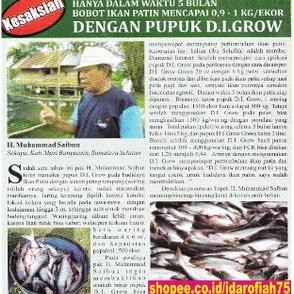 Pupuk  Organik Cair DI GROW 1 Liter