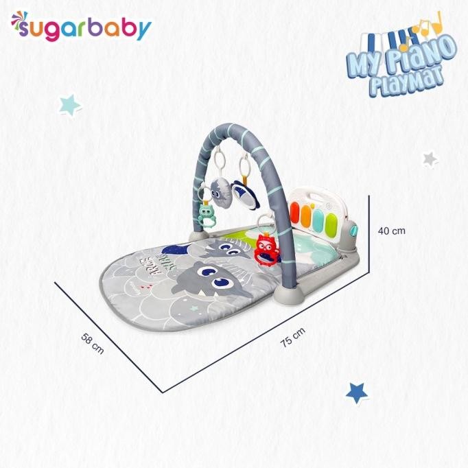 PLAYGYM SUGARBABY PIANO PLAYGYM PLAYMAT MUSIC