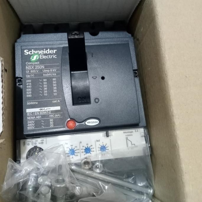 Mccb Schneider Nsx 250N 250A Original New Stok