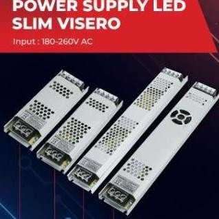 Diskon Power Supply Visero Slim 25A 12V 240W + Fan