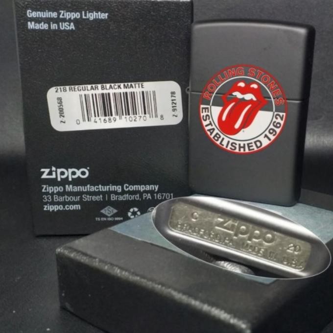 Promo korek api Zippo original rolling Stones keren dan limited Murah