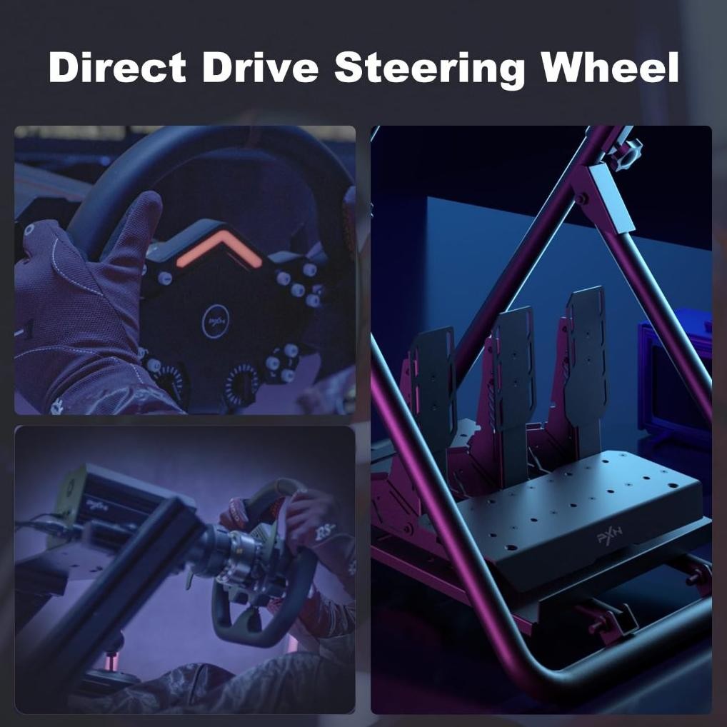 Bundling PXN V12 Lite with N5 for PS5 Console Steering Wheel Converter Playstation 5 murah