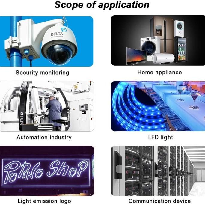 Spesial Switching Power Supply 5V 12V 24V 5A 6A 8A 10A 12A 20A Smps Psu Jaring