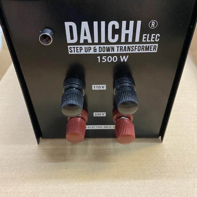 Miliki Trafo Step Up Step Down Daichi 1500W Daiichi