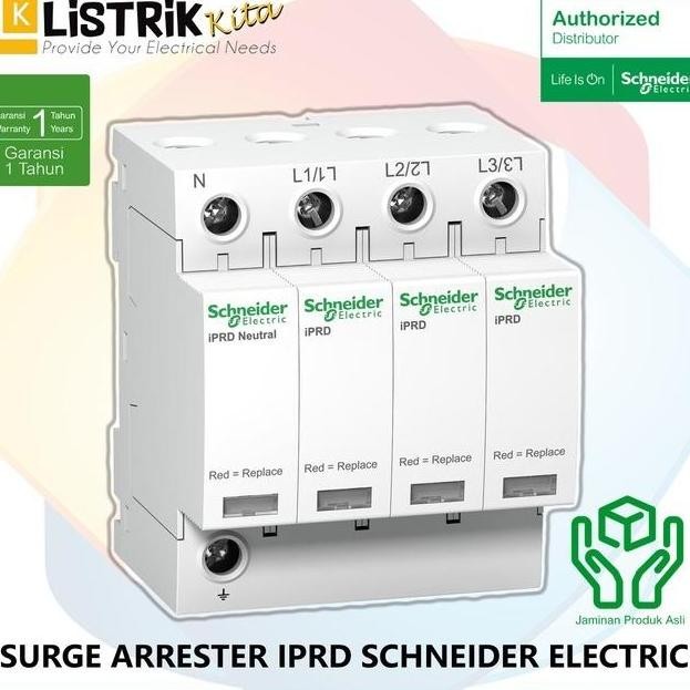 Spesial Surge Arrester Schneider Iprd 65R 65Ka 350V 3Pn Dengan Remote Tran - A9L65601