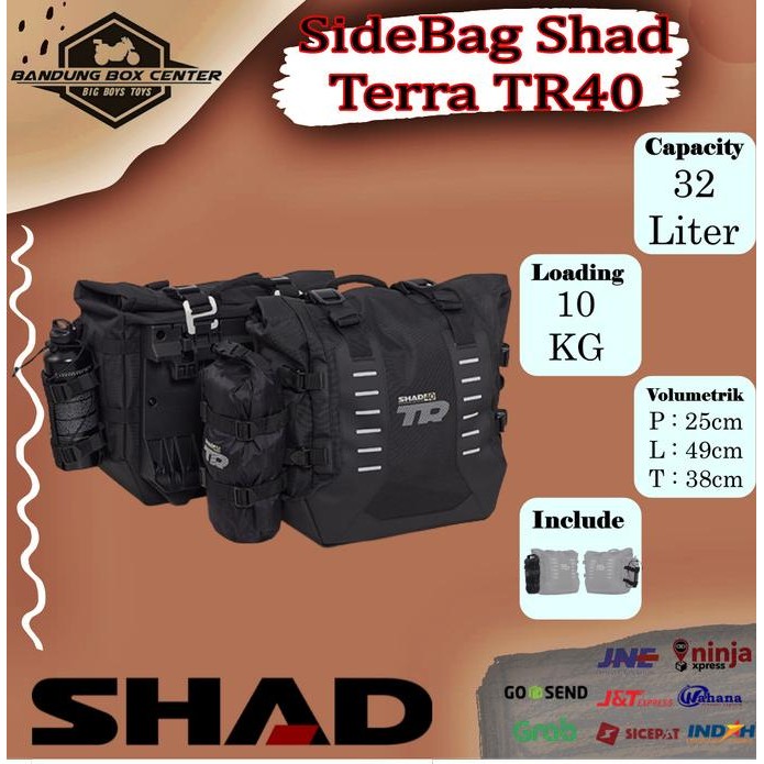 SideBag Shad Terra TR40 Side Bag Shad Tas Samping Shad Terra TR 40