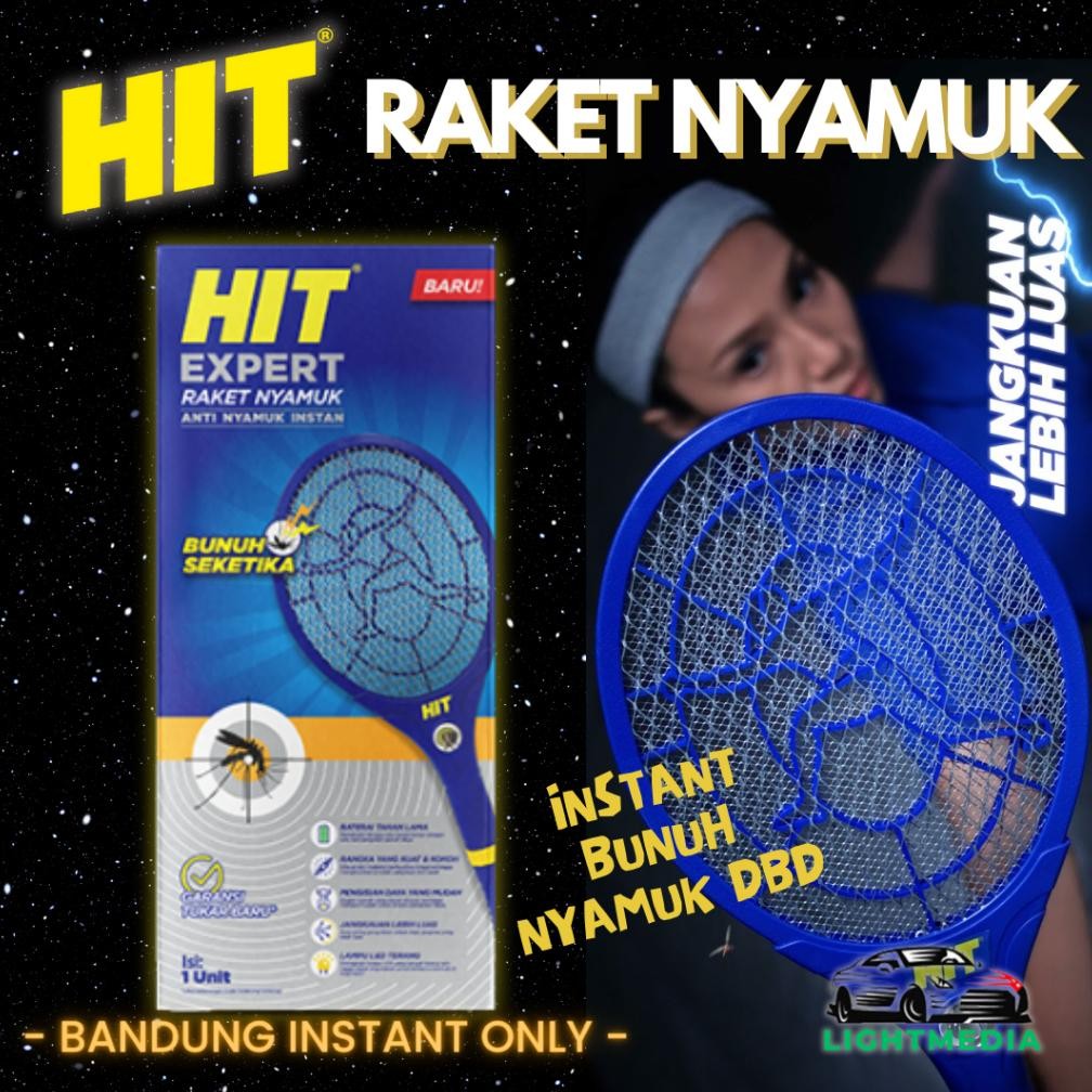Raket Nyamuk Hit Expert