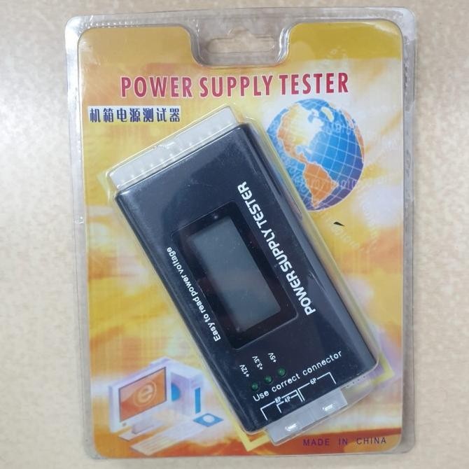 Terjangkau Power Supply Tester / Psu Tester / Alat Tes Power Supply