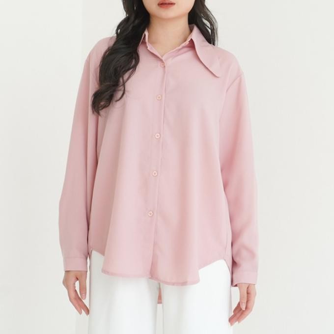 Tersedia Ae Ri Shirt - Korea Premium by Lilac | Blouse Wanita Korea