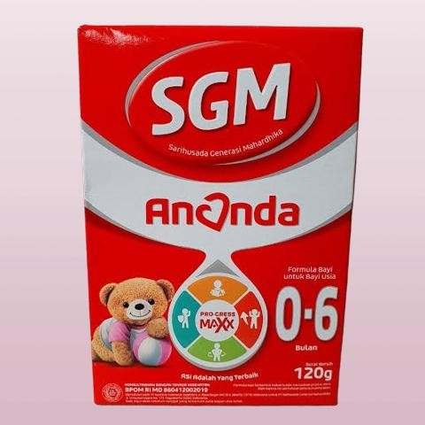 SGM 1 SUSU FORMULA UNTUK ANAK USIA 0-6 BULAN ISI BERAT 120 GRAM