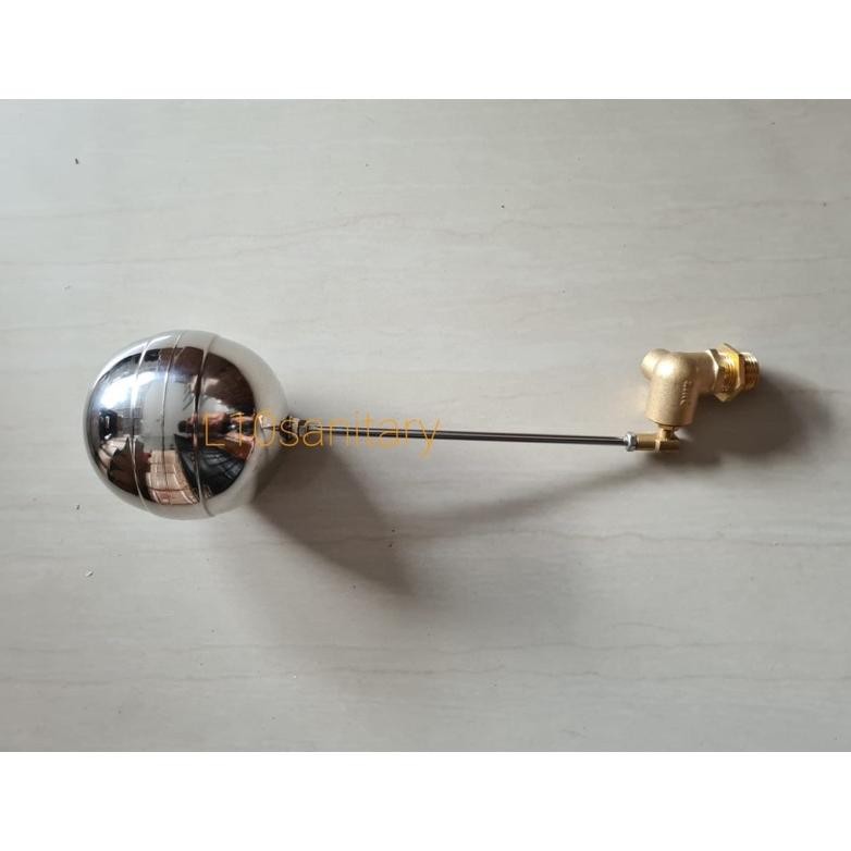 Plampung Pelampung Bola Stainless SKL / Pelampung Toren Kuningan SKL 1/2 3/4