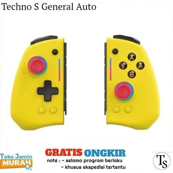 OMELET Gaming JoyPad JoyCon Pro+ Controller Yellow Nintendo Switch