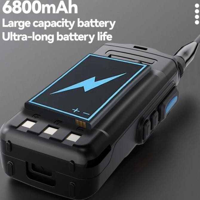 Sale Ht Walkie-Talkie Motorola Mini Jarak Jauh 20Km Radio Dua Arah Radio Fm Dual Band 136-520Mhz Ful