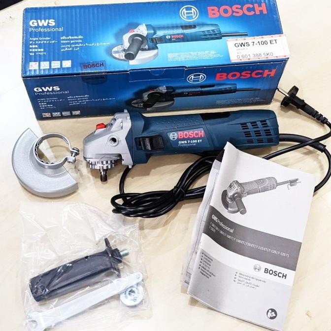 Murah Mesin Gerinda Tangan Bosch Gws7-100Et Grinda Gws 7 100Et Angle Grinder