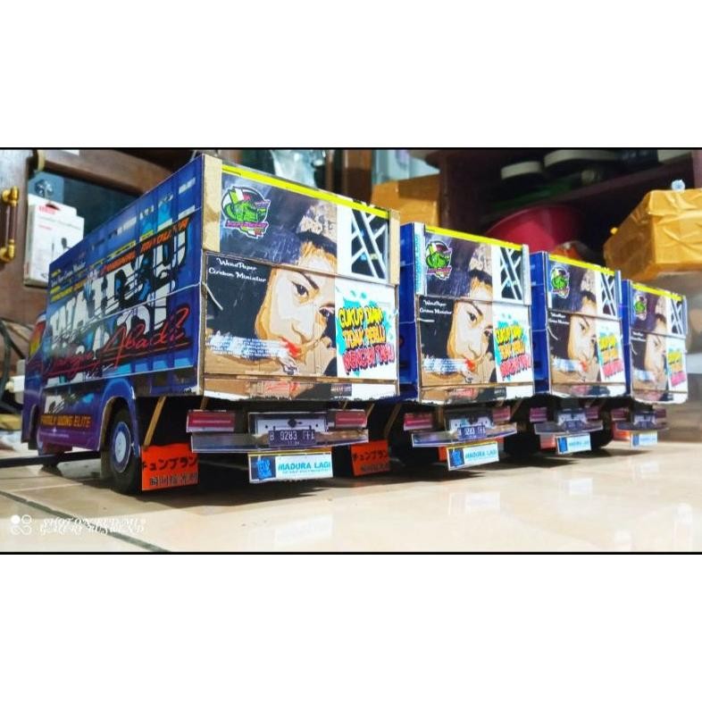 truk jumbo oleng parah /termurah terlaris /koleksi dan mainan anak /miniatur truk oleng