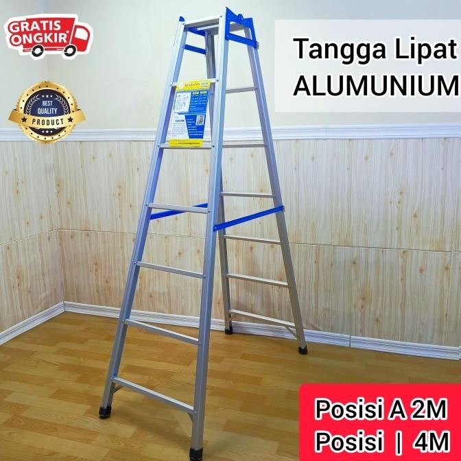 Promo Promo Tangga Lipat Aluminium Bisa Diluruskan