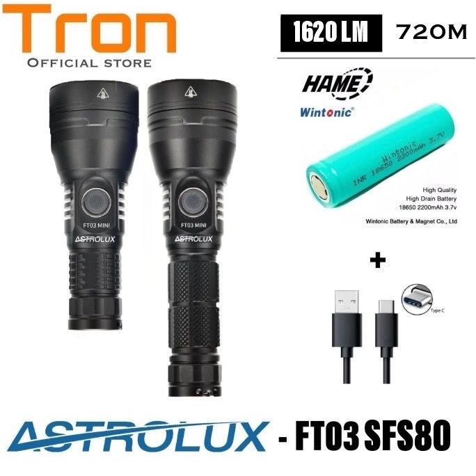 Promo Astrolux Ft03 Mini / Mateminco Mt35 Mini-S Sfs80 1620Lumens 720Meter