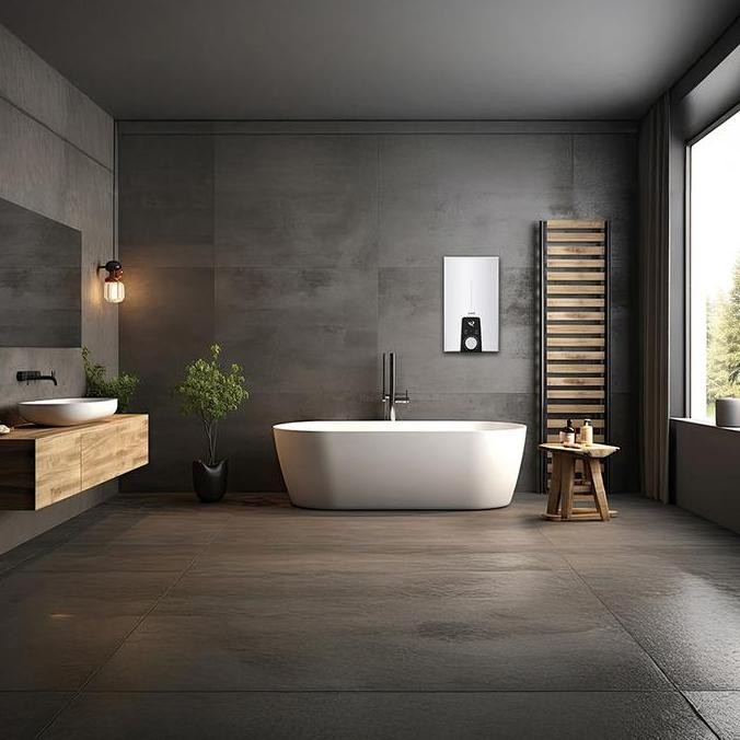 Murah Azko Acroz Helio Water Heater Listrik Instant Pemanas Air Water Warmer Aksesori Kamar Mandi Al