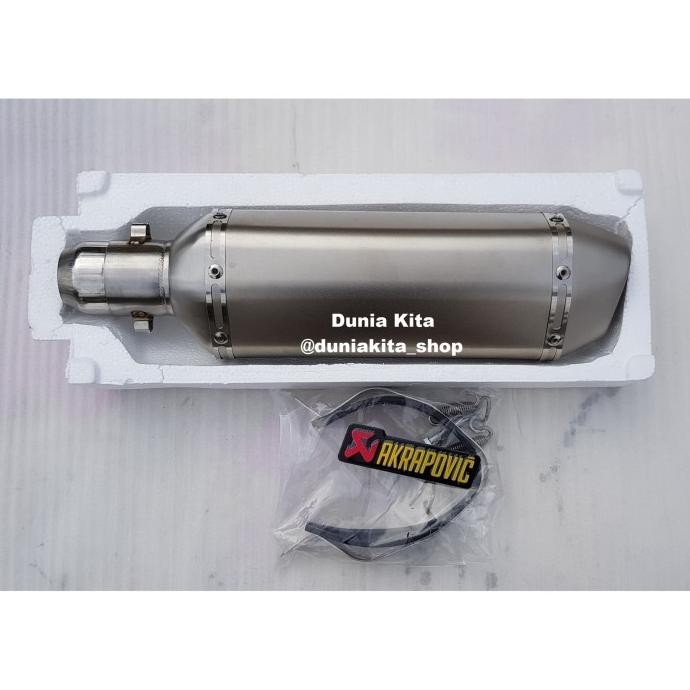 Knalpot Akrapovic Import Ninja 250FI Z250 Z250SL Mono Slip On