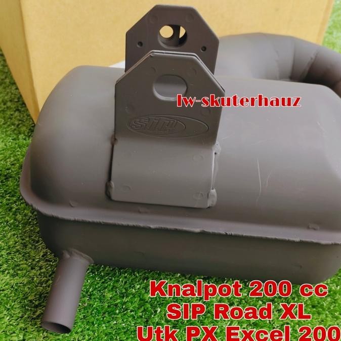 Knalpot Bigbox SIP Road XL by SIP Germany utk PX Excel 200
