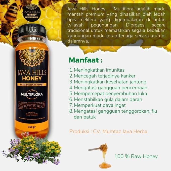 

Java Hills Honey Madu Multiflora Madu Mentah Raw Honey Best Seller