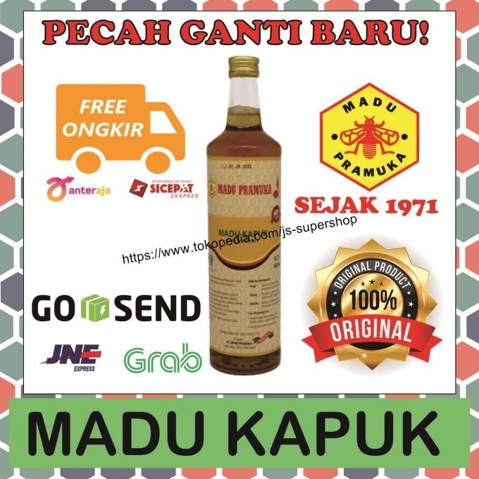 

Madu Asli Kapuk 650 Ml Madu Pramuka Alami Terbaru
