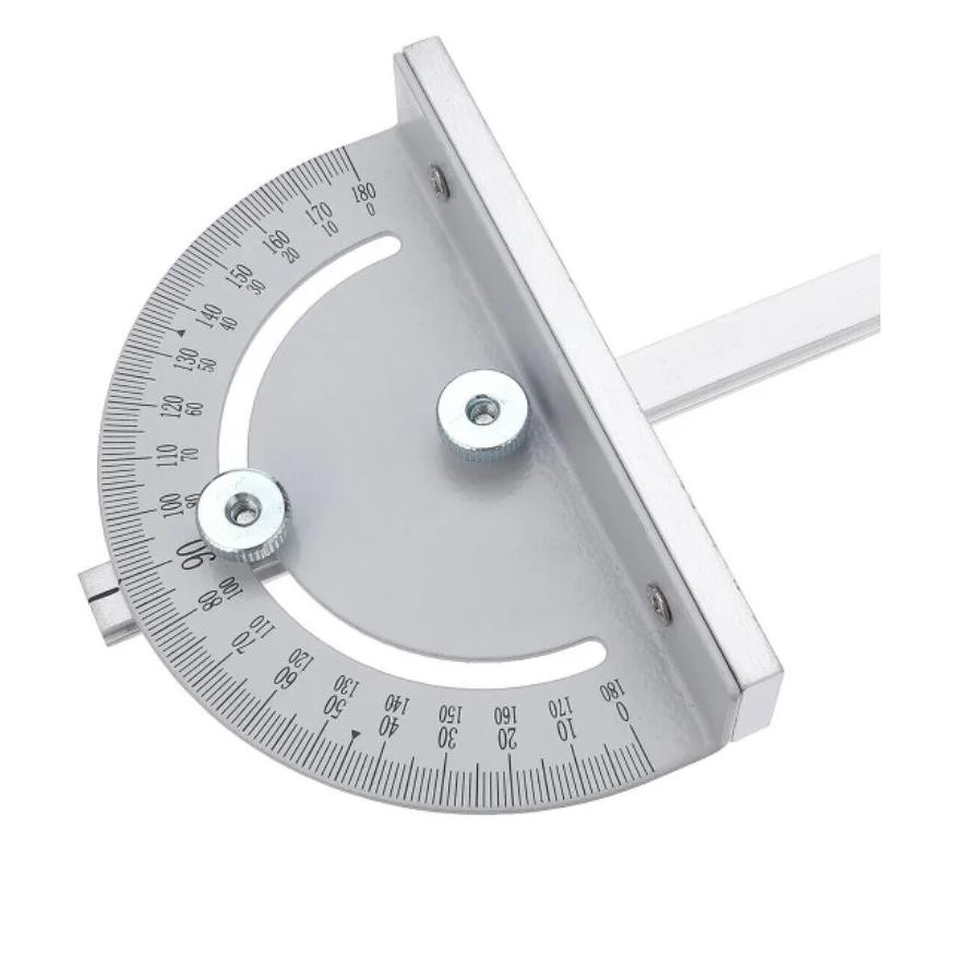 

1 Pc Angle Ruler Mini Table Saw Circular Router Miter Gauge Diy T-Slot Design Woodworking Machines Angle Ruler Measuring Tools