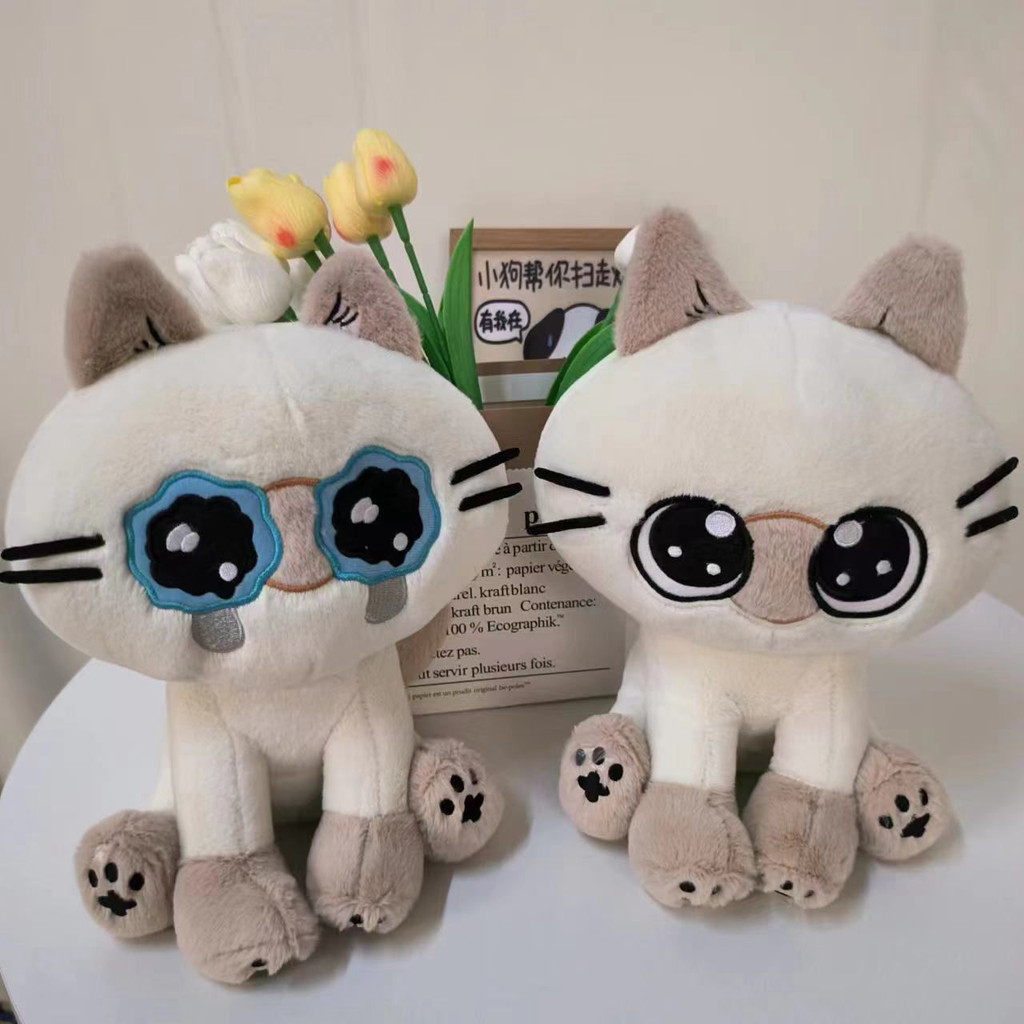 Mainan Boneka Kucing Siamese yang Imut dan Menggemaskan