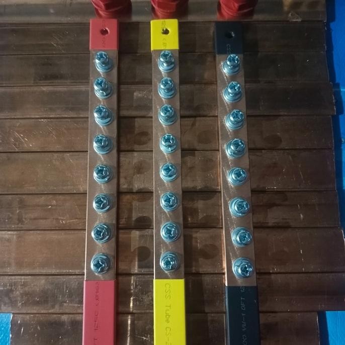 Diskon Busbar Tembaga 20Mm5Mm250Mm Rst Kapsitas Untuk 200A