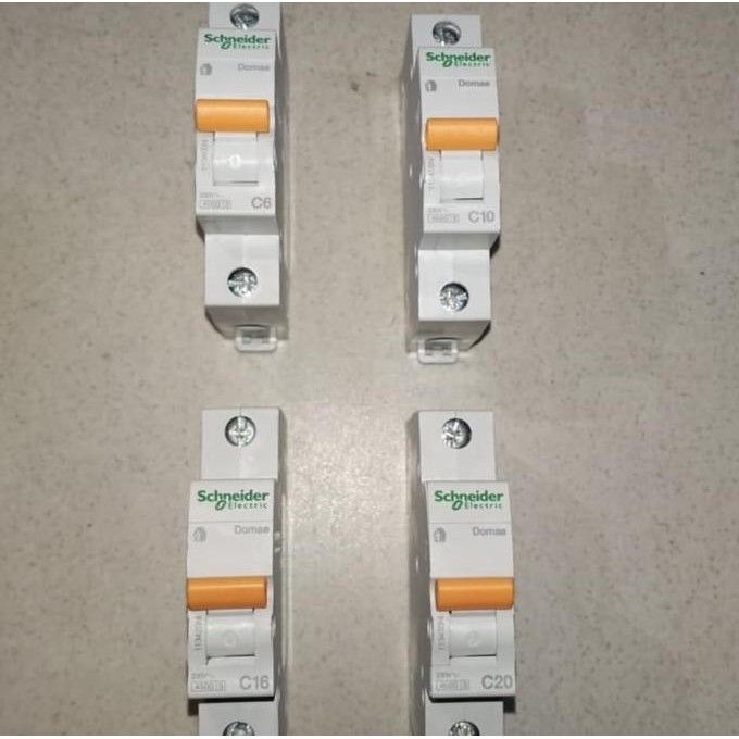 Miliki Mcb Schneider Domae 6Amper 10Amper 16Amper 20Amper 1Phase