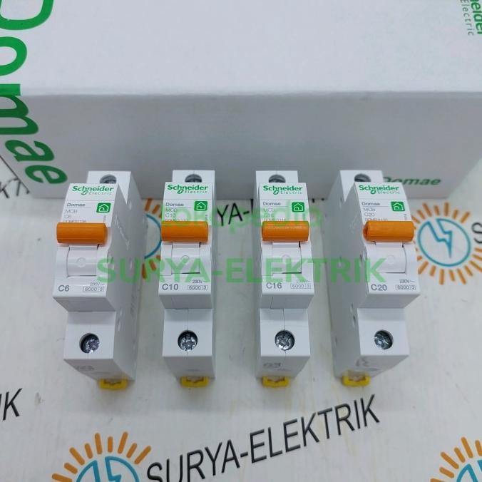 Spesial Mcb Schneider Domae 2A & 4A Domae Schneider 2A & 4A Dom Asli/Ori