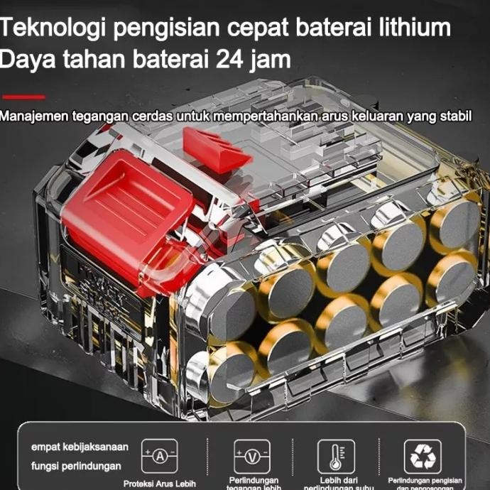 Kualitas premium Jerman BPX mesin potong rumput 48V2 baterai Daya tinggi 999900W 380000rpm/menit 12 